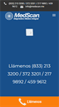 Mobile Screenshot of medscan.mx